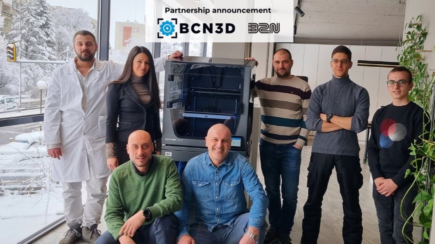BCN3D announces new partnership with B2N to boost growth in the South-Eastern Europe Additive Manufacturing markets